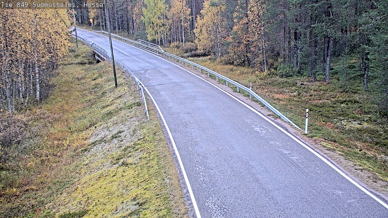 Kelikamerat Kuva Tie 843 Suomussalmi, Hossa, Suomussalmi, Kainuu