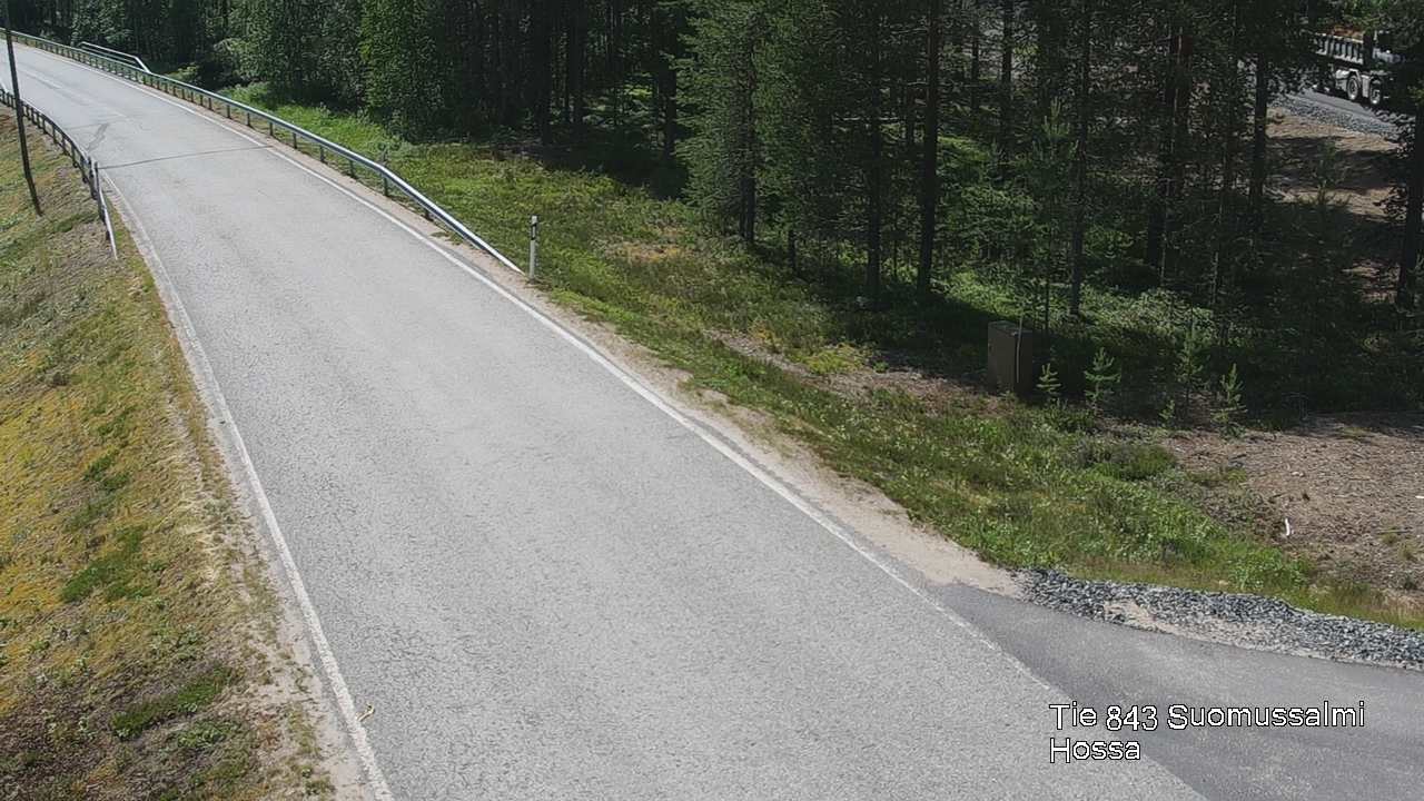 Kelikamerat Kuva Tie 843 Suomussalmi, Hossa, Suomussalmi, Kainuu