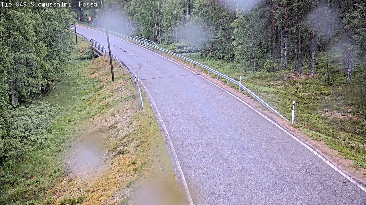 Kelikamerat Kuva Tie 843 Suomussalmi, Hossa, Suomussalmi, Kainuu