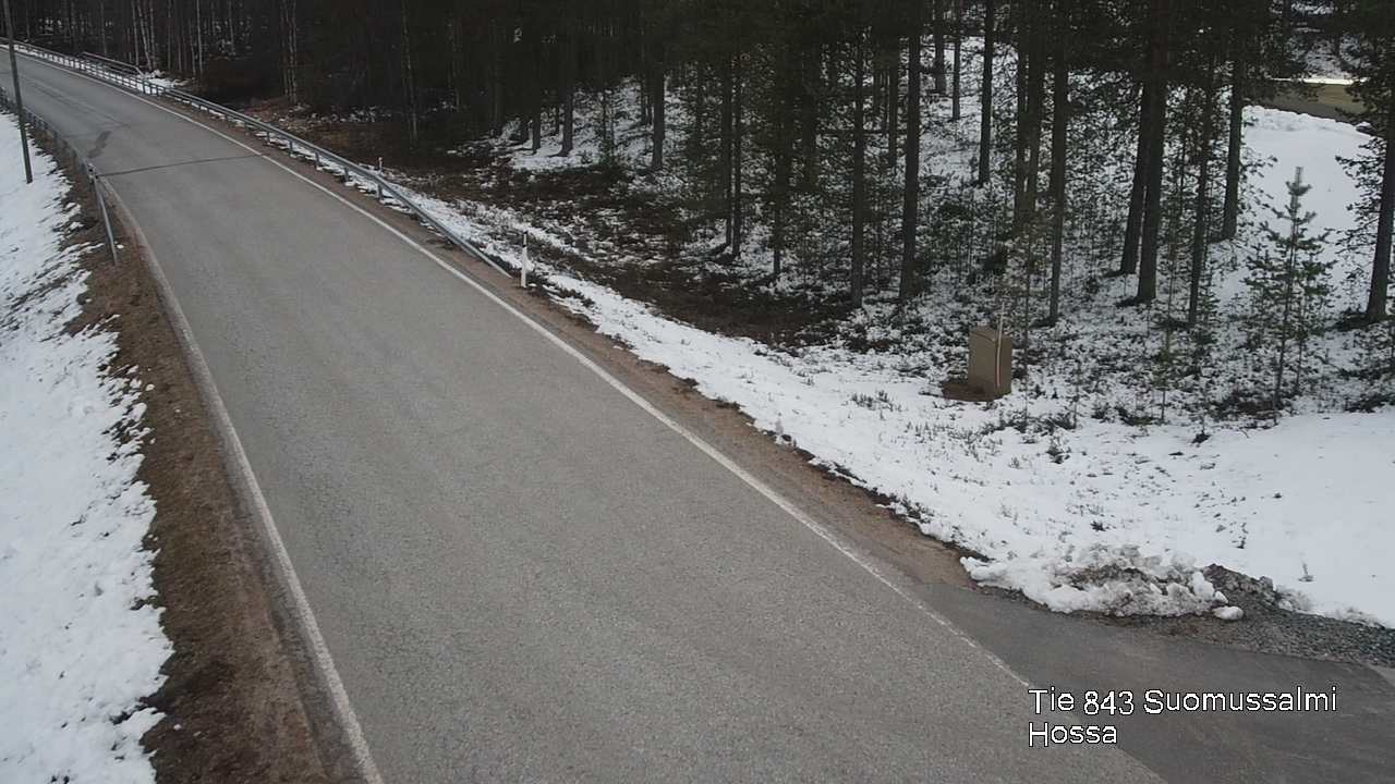 Weather Camera Image Road 950 843 Suomussalmi, Hossa, Suomussalmi, Kainuu