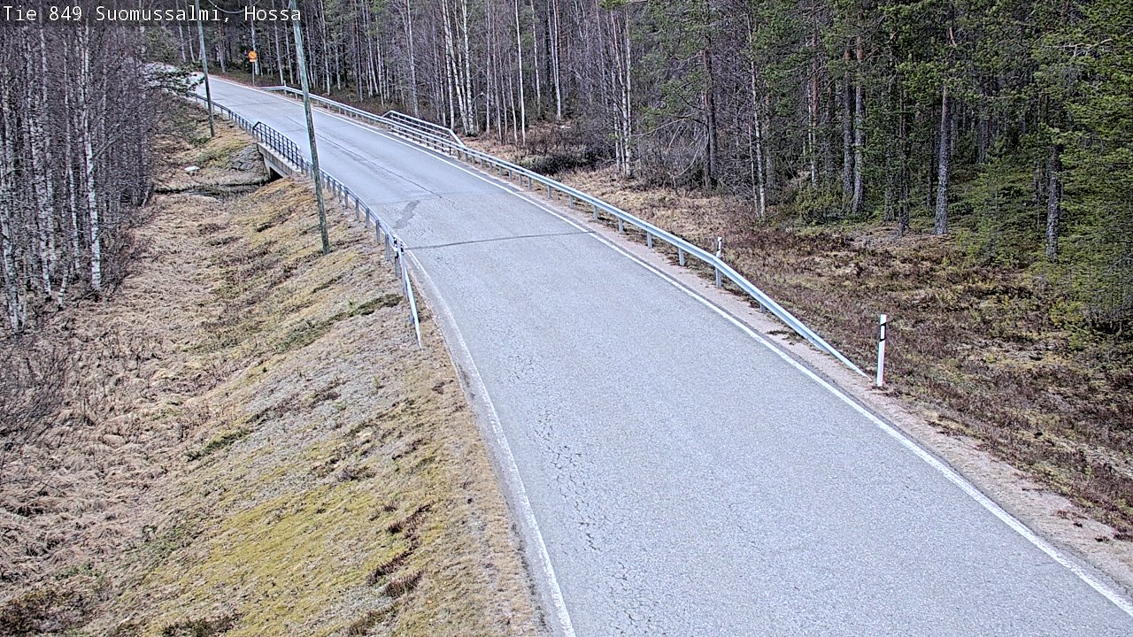 Kelikamerat Kuva Tie 843 Suomussalmi, Hossa, Suomussalmi, Kainuu