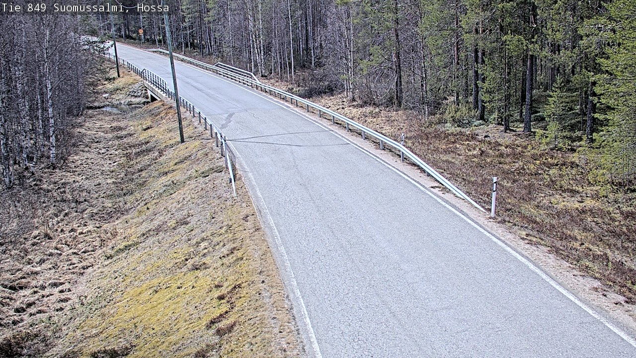 Kelikamerat Kuva Tie 843 Suomussalmi, Hossa, Suomussalmi, Kainuu