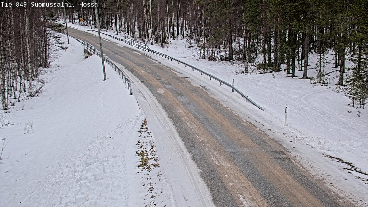 Kelikamerat Kuva Tie 843 Suomussalmi, Hossa, Suomussalmi, Kainuu