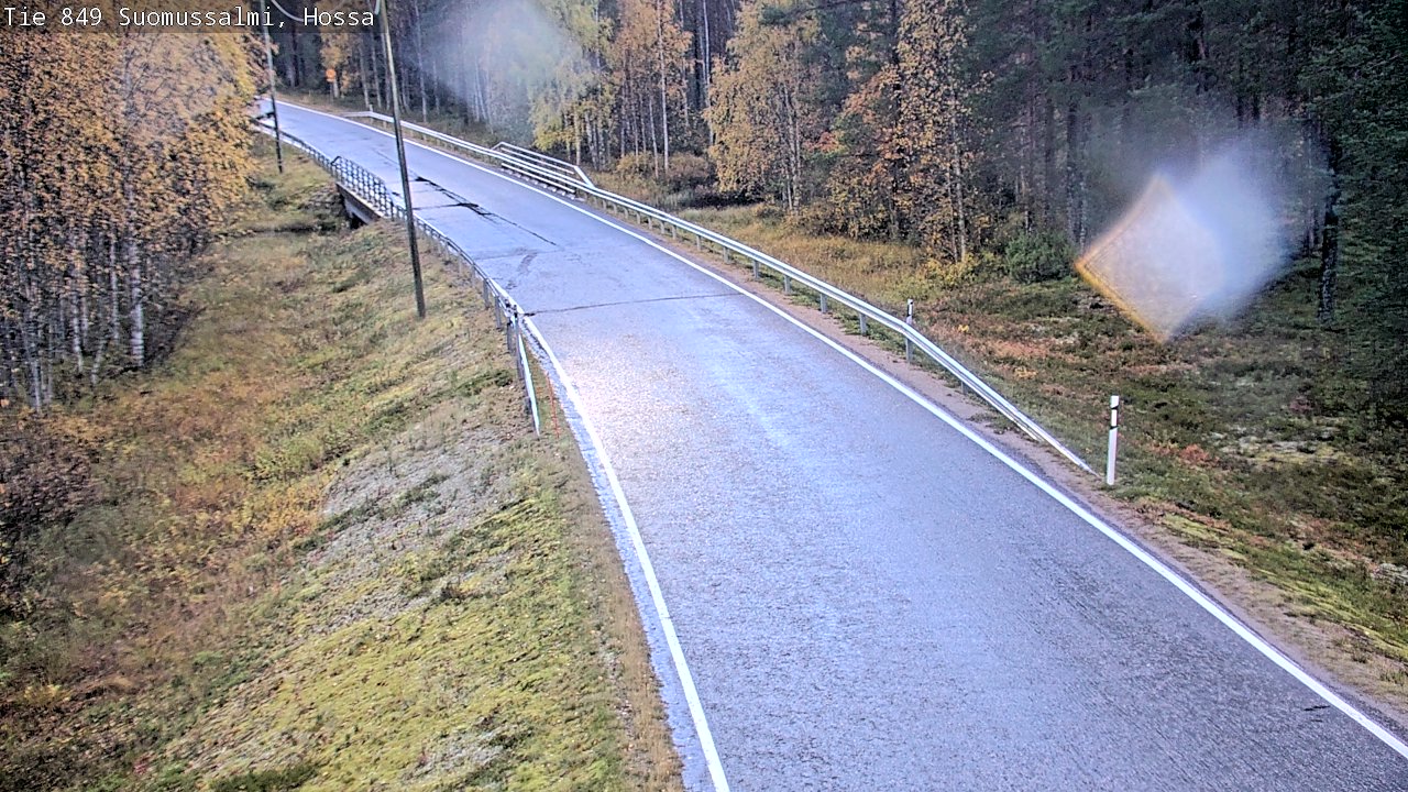 Kelikamerat Kuva Tie 843 Suomussalmi, Hossa, Suomussalmi, Kainuu