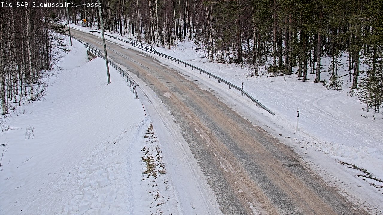 Kelikamerat Kuva Tie 843 Suomussalmi, Hossa, Suomussalmi, Kainuu