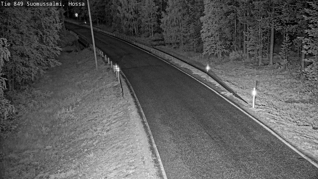 Kelikamerat Kuva Tie 843 Suomussalmi, Hossa, Suomussalmi, Kainuu