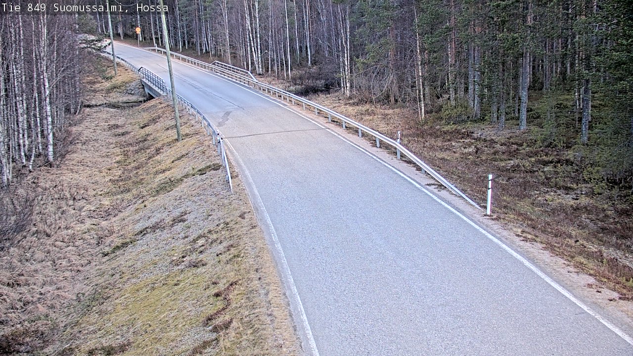 Kelikamerat Kuva Tie 843 Suomussalmi, Hossa, Suomussalmi, Kainuu