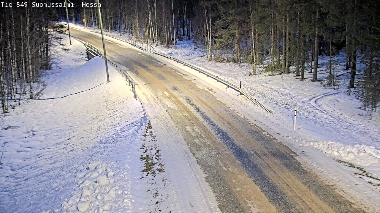 Kelikamerat Kuva Tie 843 Suomussalmi, Hossa, Suomussalmi, Kainuu