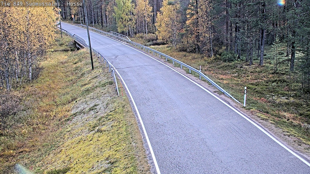 Kelikamerat Kuva Tie 843 Suomussalmi, Hossa, Suomussalmi, Kainuu