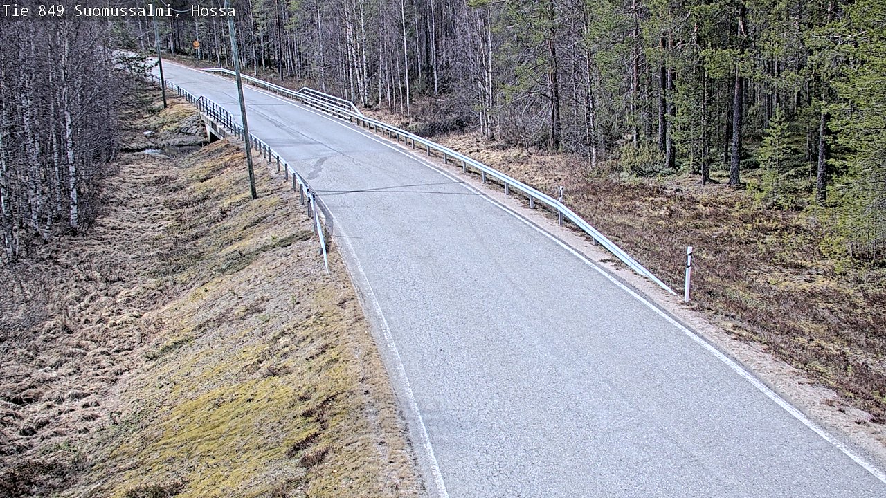 Kelikamerat Kuva Tie 843 Suomussalmi, Hossa, Suomussalmi, Kainuu