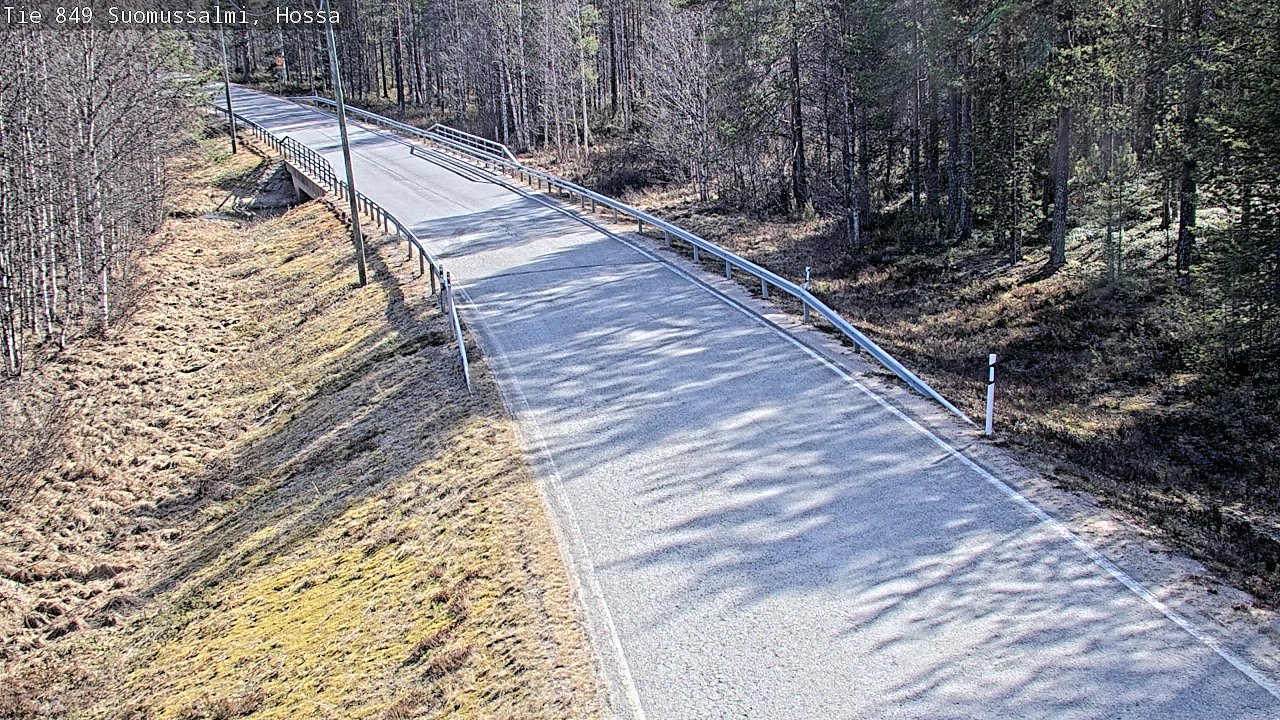 Kelikamerat Kuva Tie 843 Suomussalmi, Hossa, Suomussalmi, Kainuu