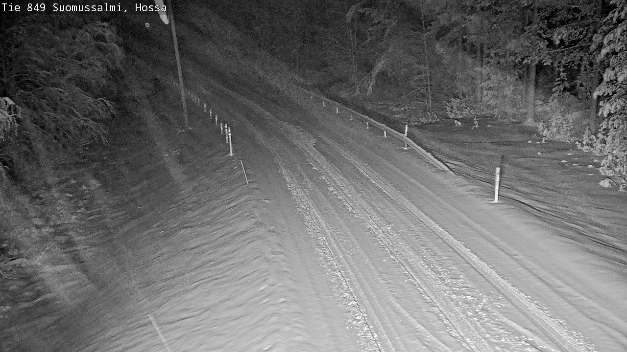 Weather Camera Image Road 950 843 Suomussalmi, Hossa, Suomussalmi, Kainuu
