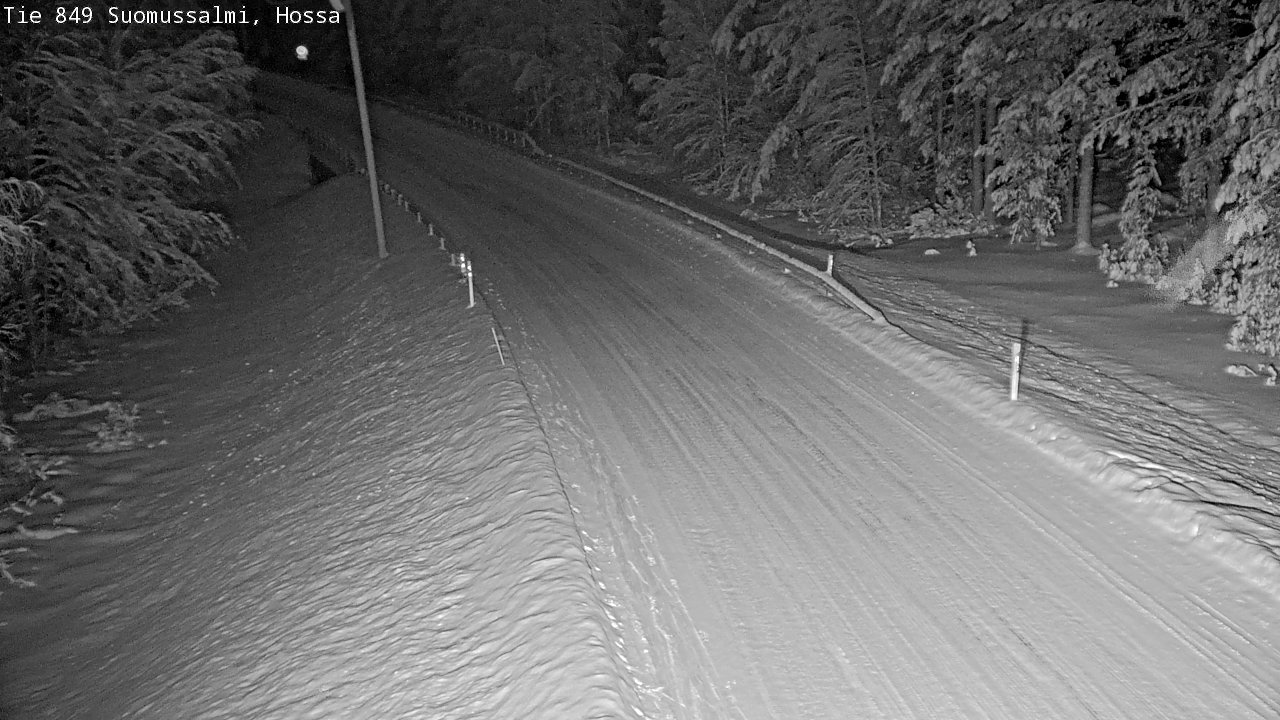 Kelikamerat Kuva Tie 843 Suomussalmi, Hossa, Suomussalmi, Kainuu