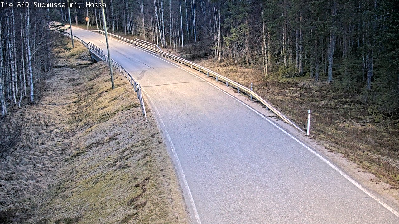 Kelikamerat Kuva Tie 843 Suomussalmi, Hossa, Suomussalmi, Kainuu