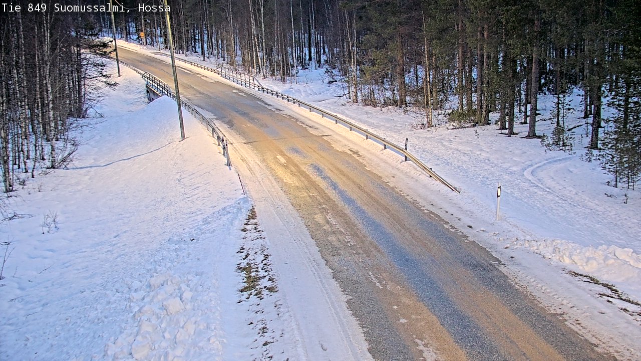 Kelikamerat Kuva Tie 843 Suomussalmi, Hossa, Suomussalmi, Kainuu