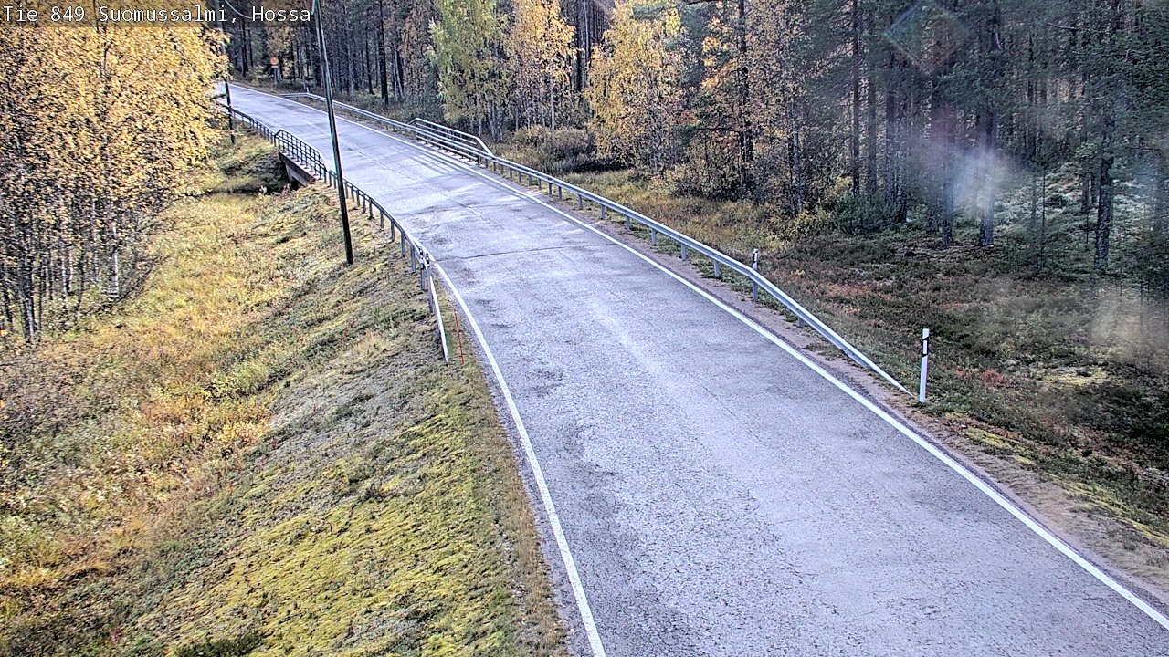Kelikamerat Kuva Tie 843 Suomussalmi, Hossa, Suomussalmi, Kainuu