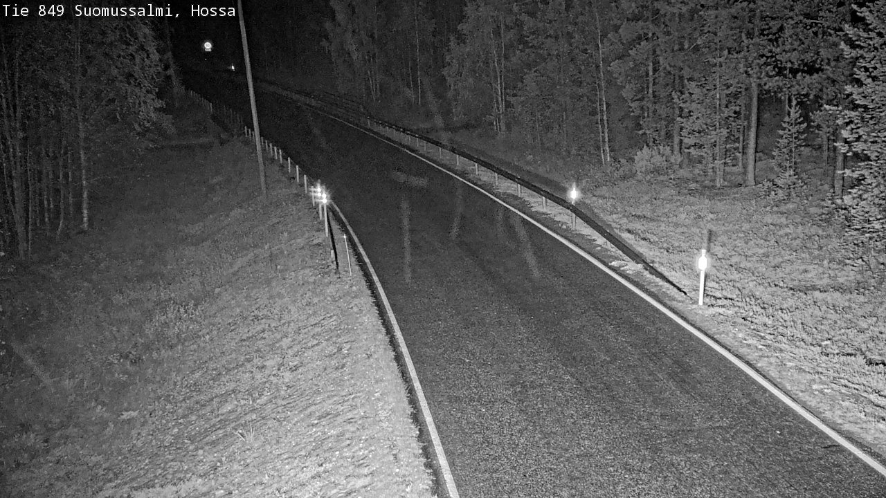 Kelikamerat Kuva Tie 843 Suomussalmi, Hossa, Suomussalmi, Kainuu