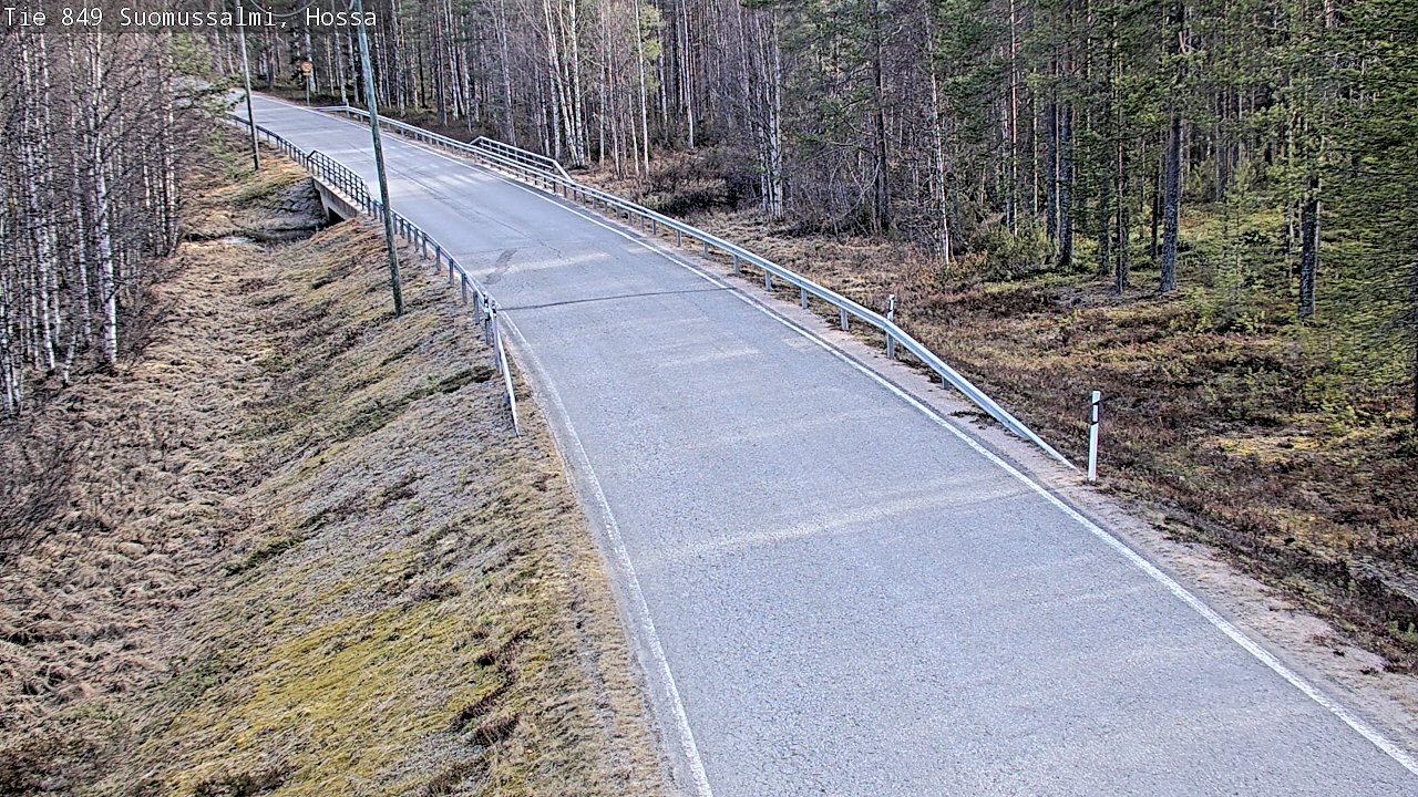 Kelikamerat Kuva Tie 843 Suomussalmi, Hossa, Suomussalmi, Kainuu