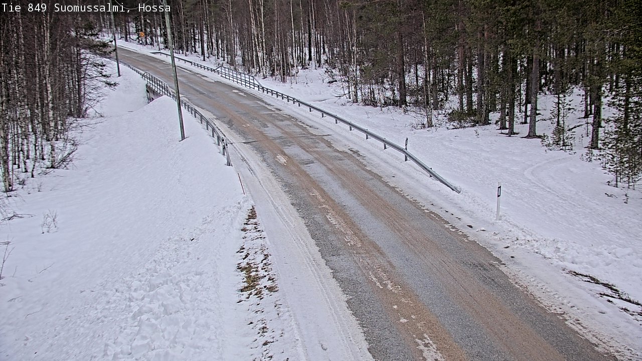 Kelikamerat Kuva Tie 843 Suomussalmi, Hossa, Suomussalmi, Kainuu