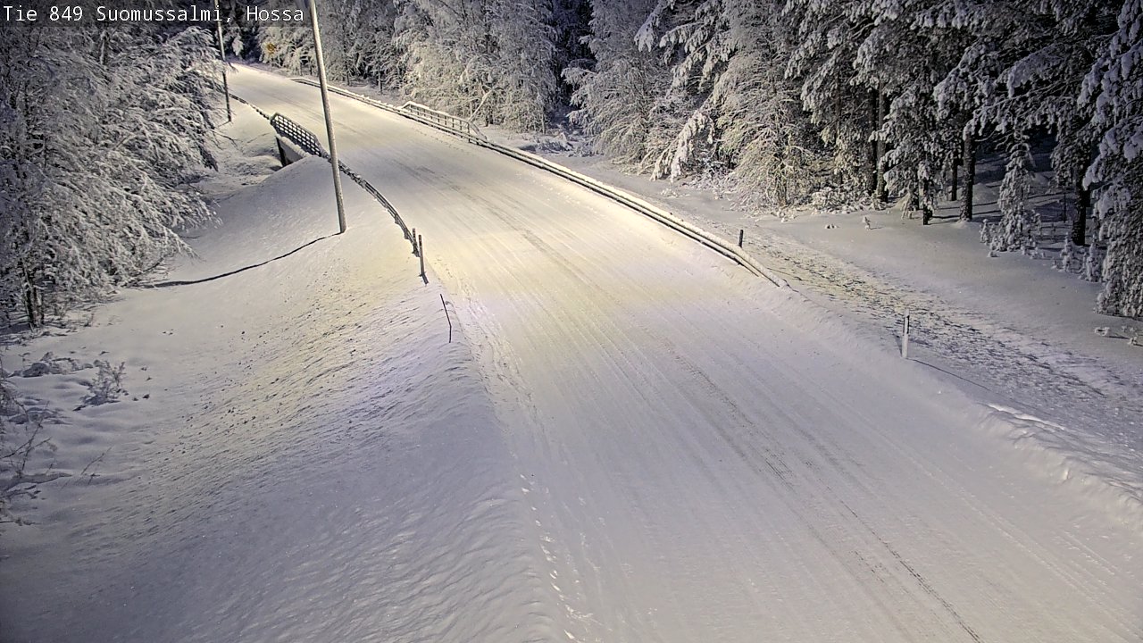 Kelikamerat Kuva Tie 843 Suomussalmi, Hossa, Suomussalmi, Kainuu