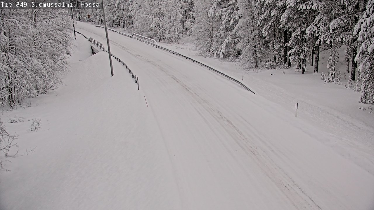 Kelikamerat Kuva Tie 843 Suomussalmi, Hossa, Suomussalmi, Kainuu