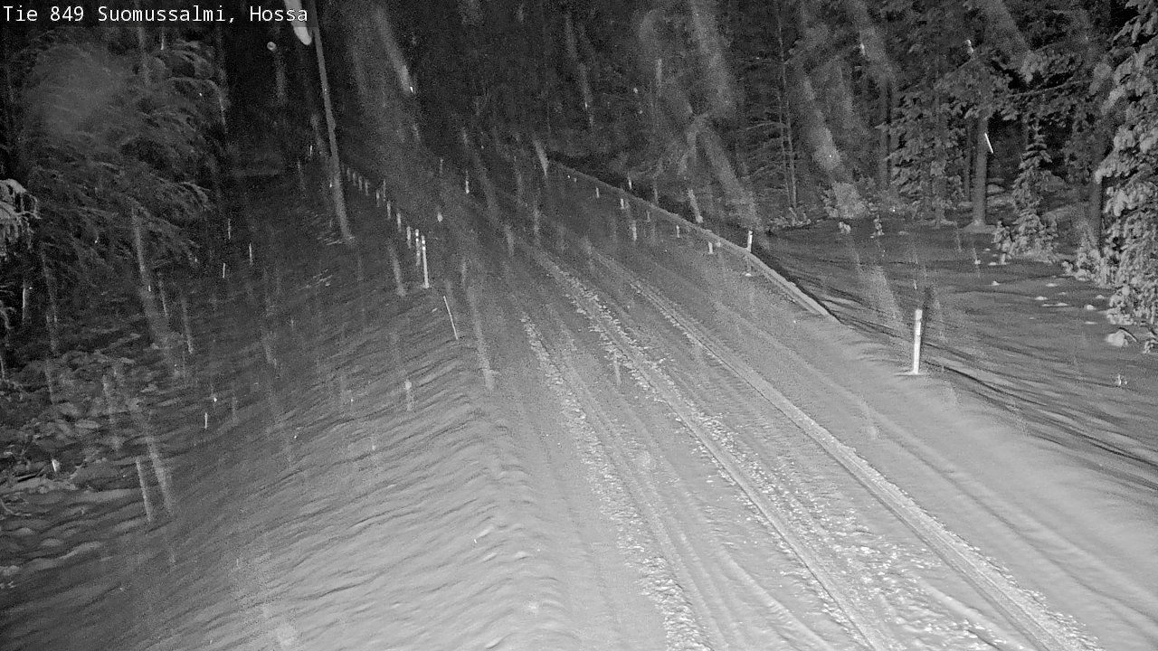 Weather Camera Image Road 950 843 Suomussalmi, Hossa, Suomussalmi, Kainuu