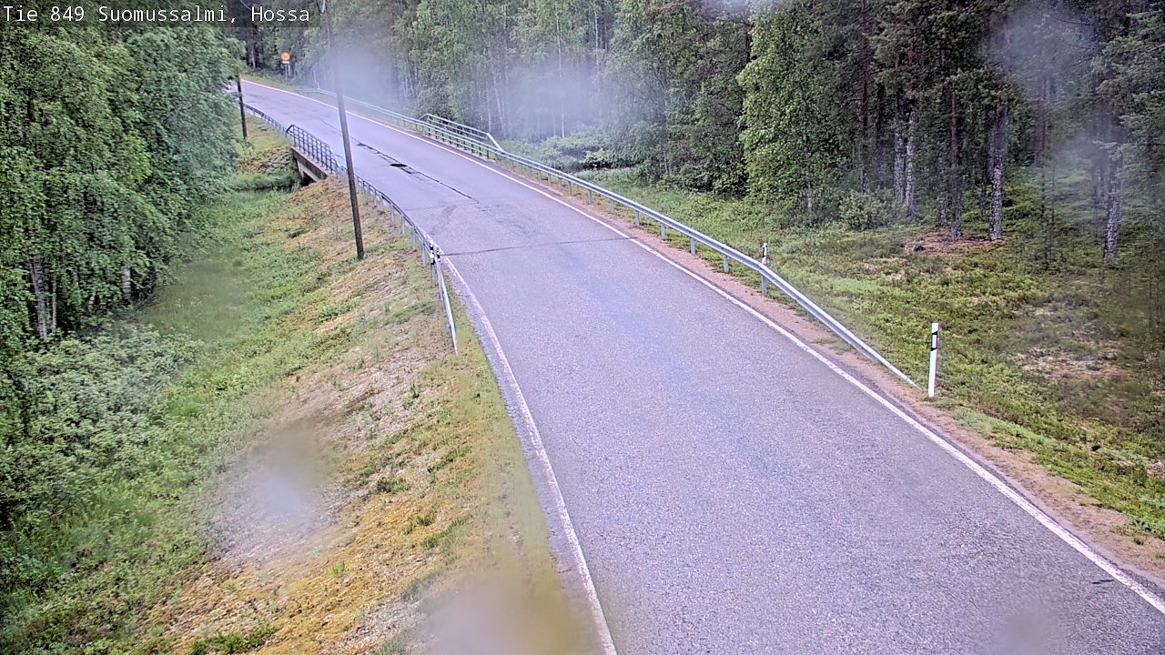Kelikamerat Kuva Tie 843 Suomussalmi, Hossa, Suomussalmi, Kainuu