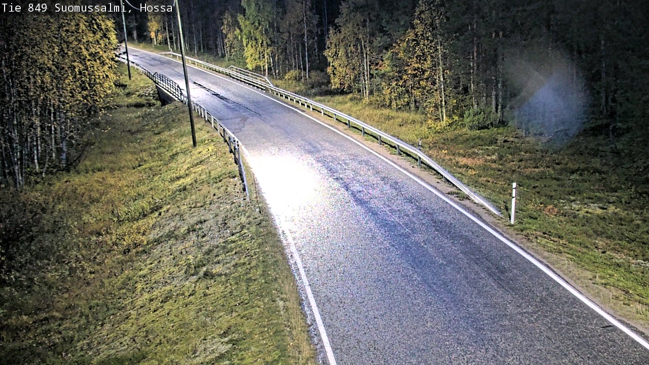 Kelikamerat Kuva Tie 843 Suomussalmi, Hossa, Suomussalmi, Kainuu
