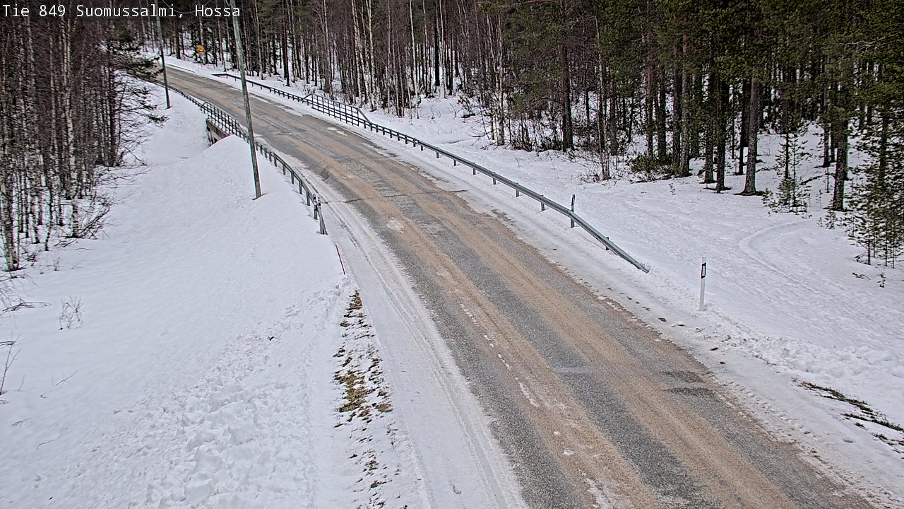 Kelikamerat Kuva Tie 843 Suomussalmi, Hossa, Suomussalmi, Kainuu