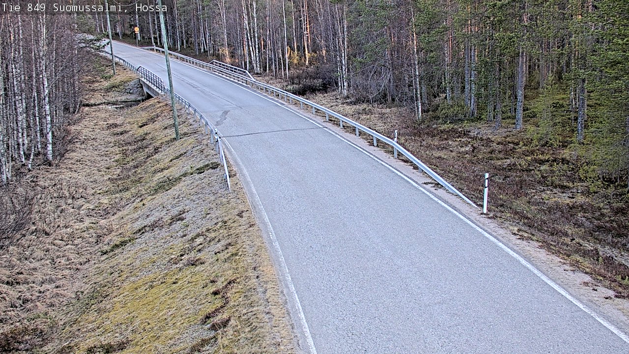 Kelikamerat Kuva Tie 843 Suomussalmi, Hossa, Suomussalmi, Kainuu