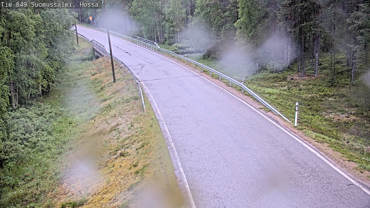 Kelikamerat Kuva Tie 843 Suomussalmi, Hossa, Suomussalmi, Kainuu