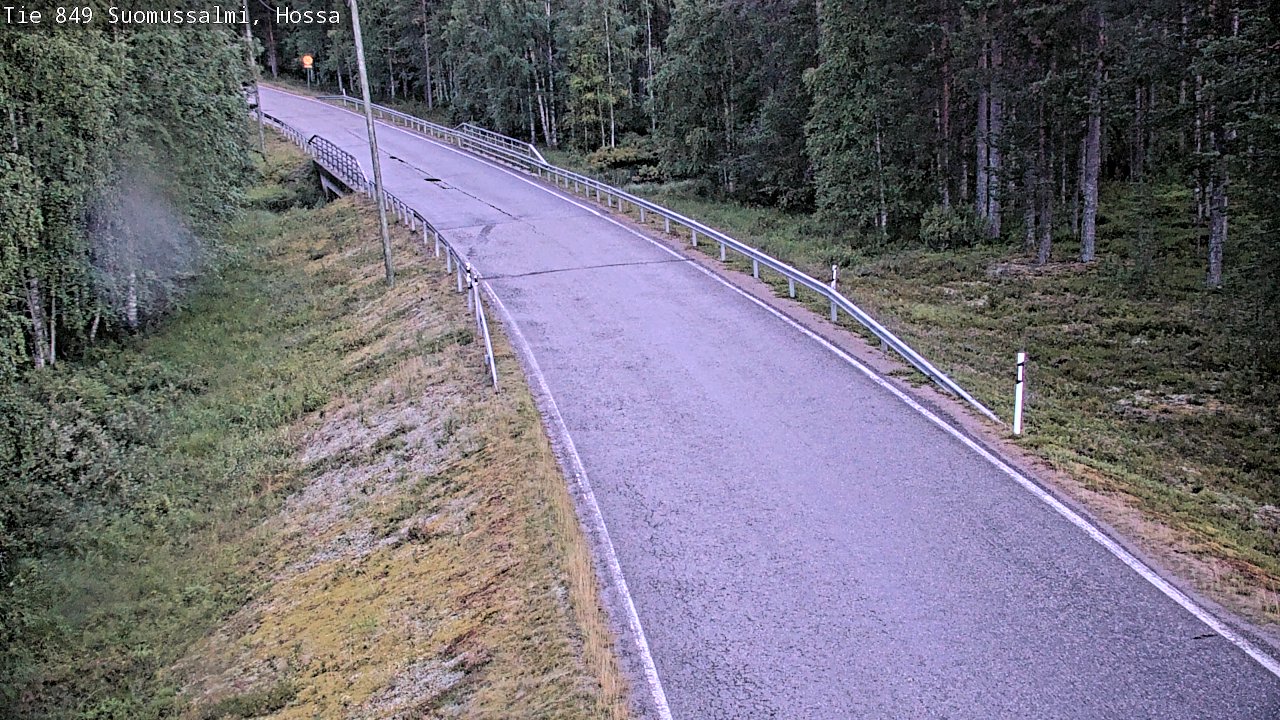 Kelikamerat Kuva Tie 843 Suomussalmi, Hossa, Suomussalmi, Kainuu