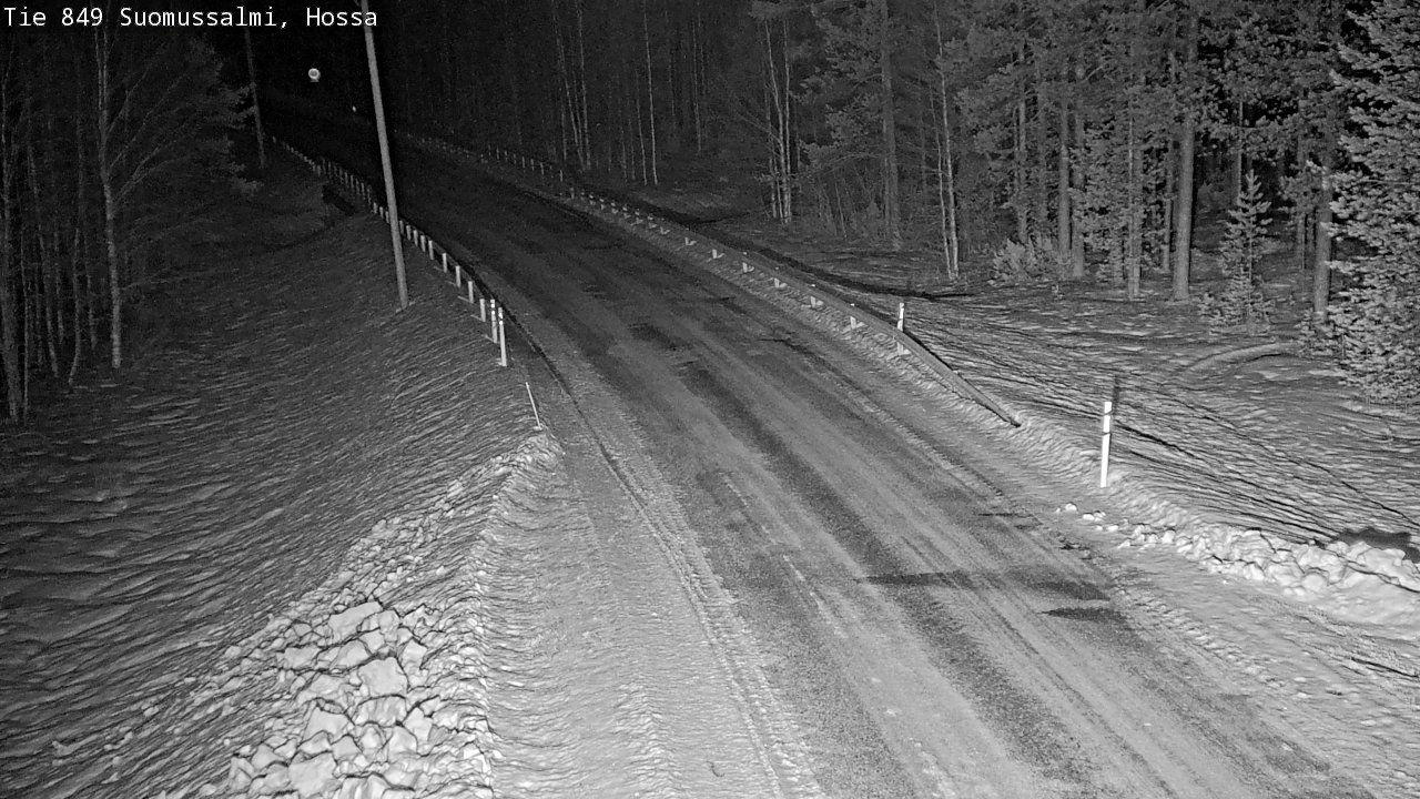 Kelikamerat Kuva Tie 843 Suomussalmi, Hossa, Suomussalmi, Kainuu