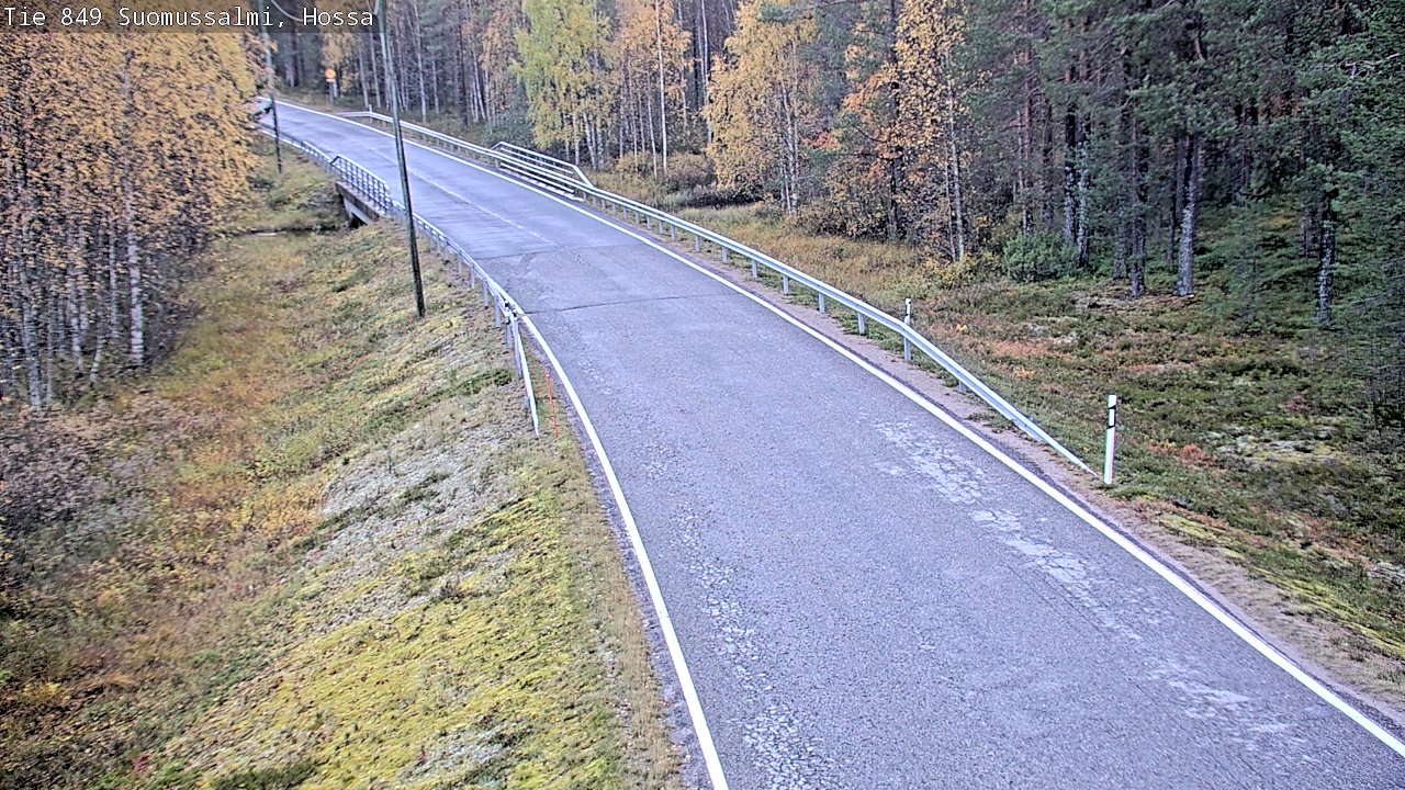 Kelikamerat Kuva Tie 843 Suomussalmi, Hossa, Suomussalmi, Kainuu