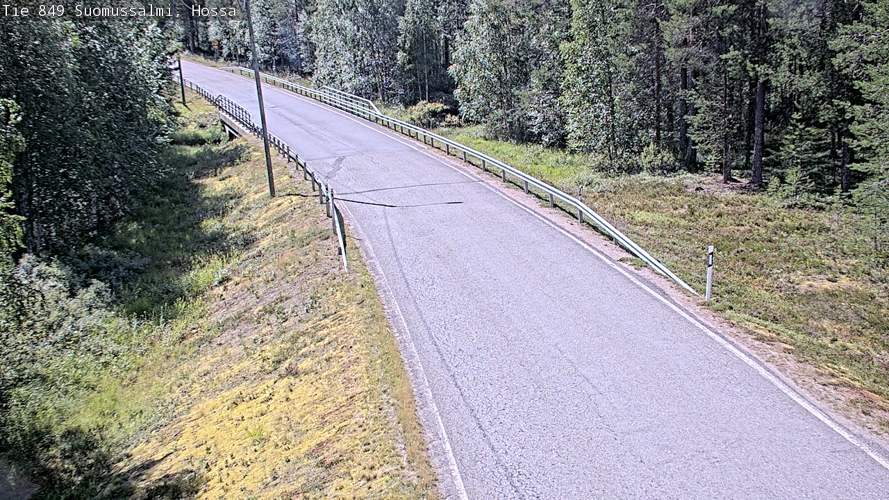 Kelikamerat Kuva Tie 843 Suomussalmi, Hossa, Suomussalmi, Kainuu