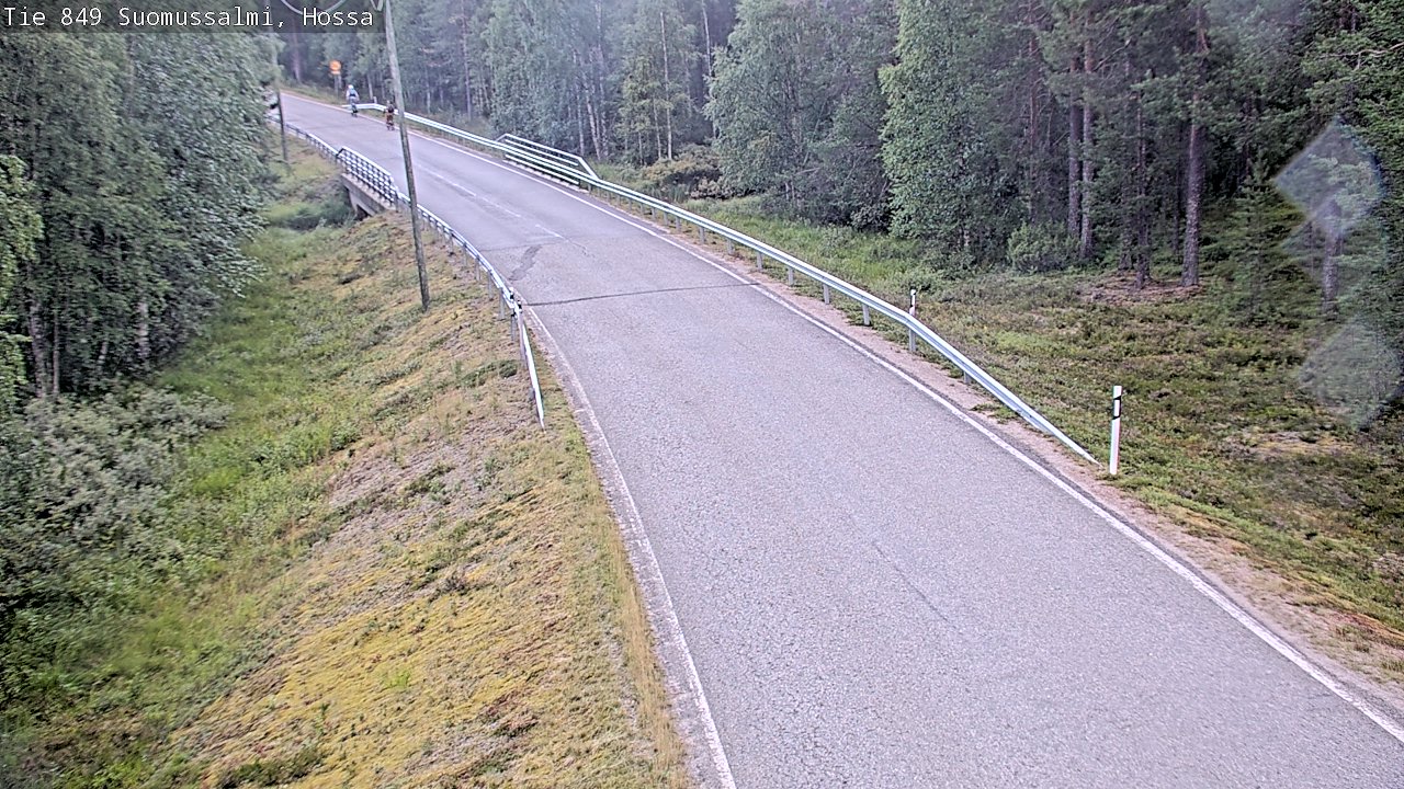 Kelikamerat Kuva Tie 843 Suomussalmi, Hossa, Suomussalmi, Kainuu