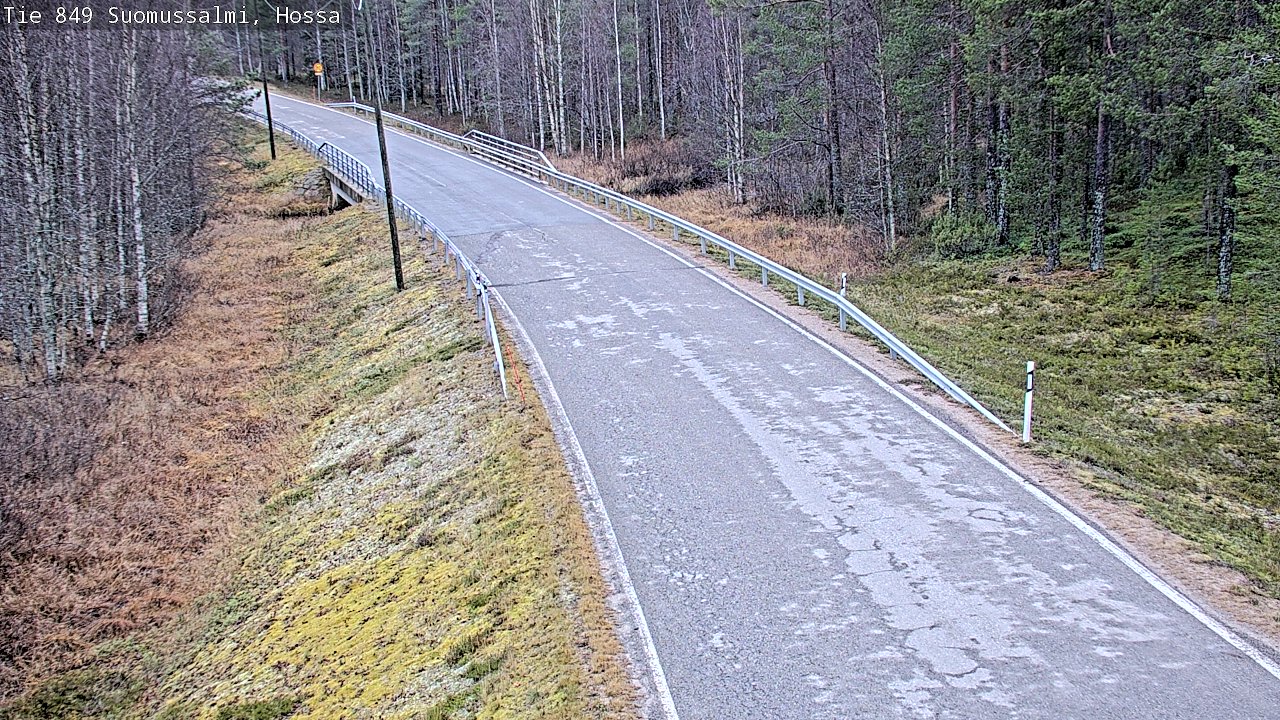 Kelikamerat Kuva Tie 843 Suomussalmi, Hossa, Suomussalmi, Kainuu