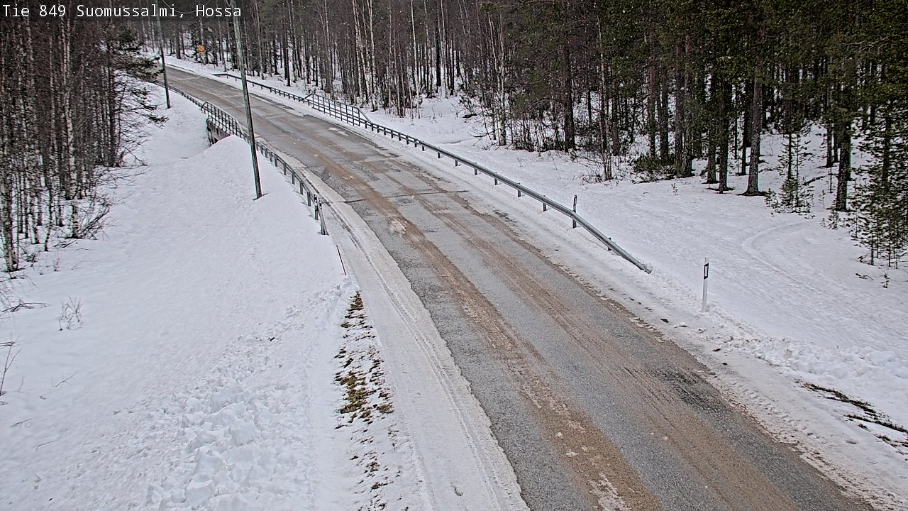 Kelikamerat Kuva Tie 843 Suomussalmi, Hossa, Suomussalmi, Kainuu