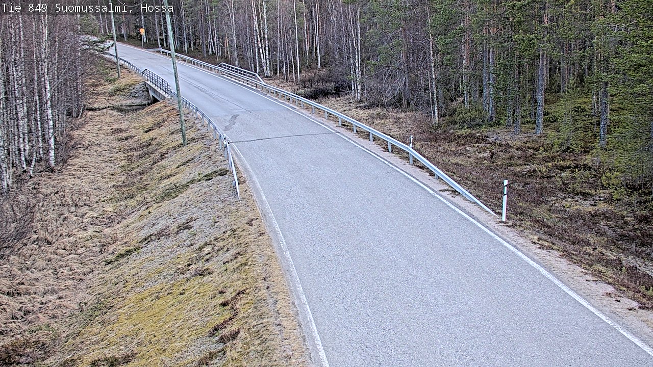 Kelikamerat Kuva Tie 843 Suomussalmi, Hossa, Suomussalmi, Kainuu