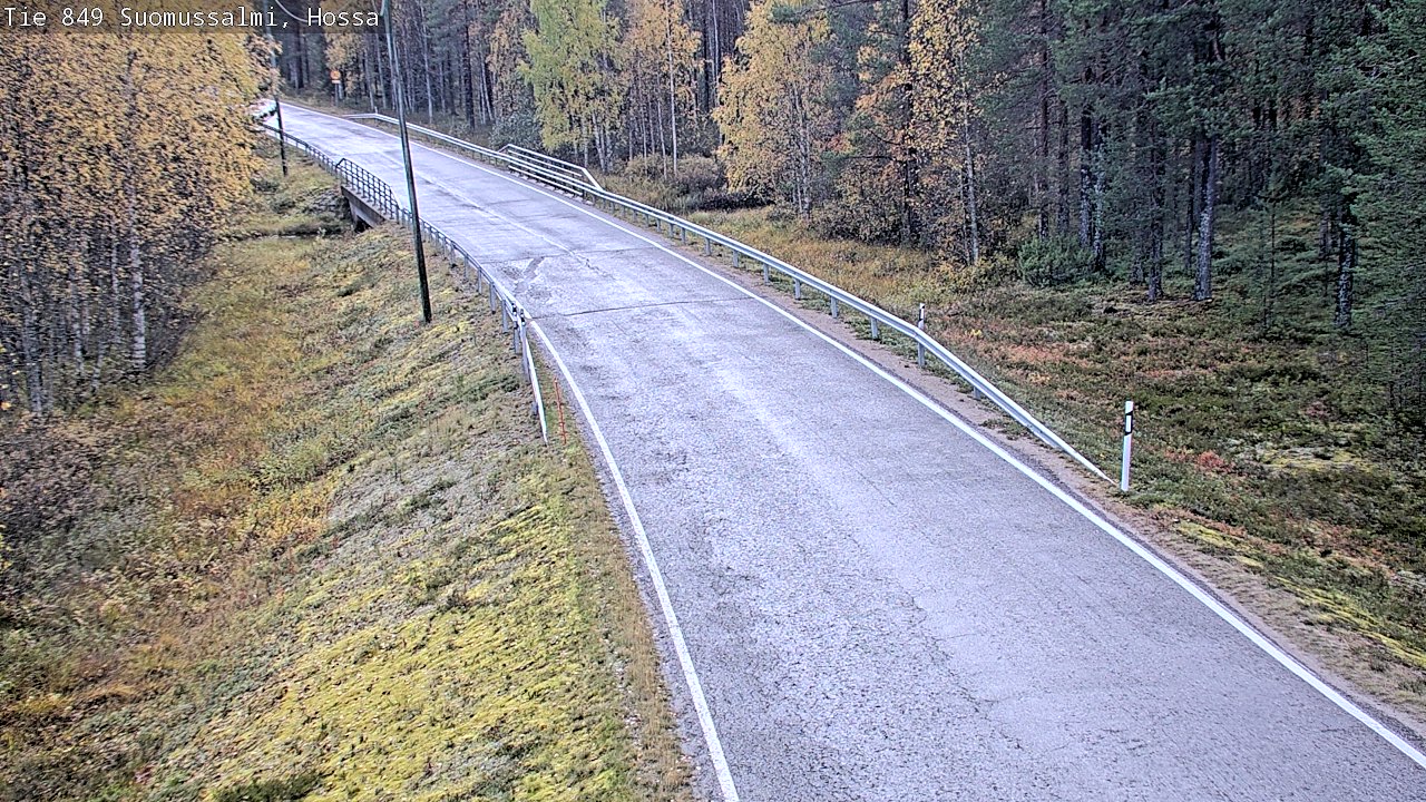 Kelikamerat Kuva Tie 843 Suomussalmi, Hossa, Suomussalmi, Kainuu