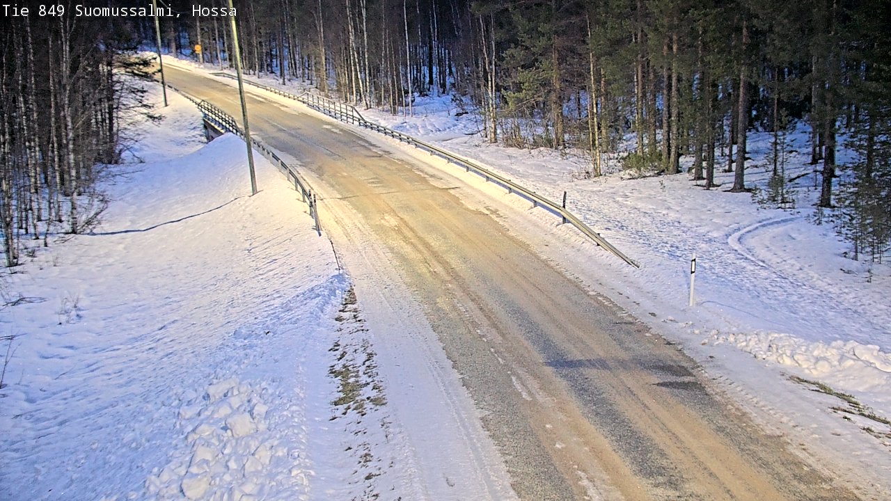 Kelikamerat Kuva Tie 843 Suomussalmi, Hossa, Suomussalmi, Kainuu