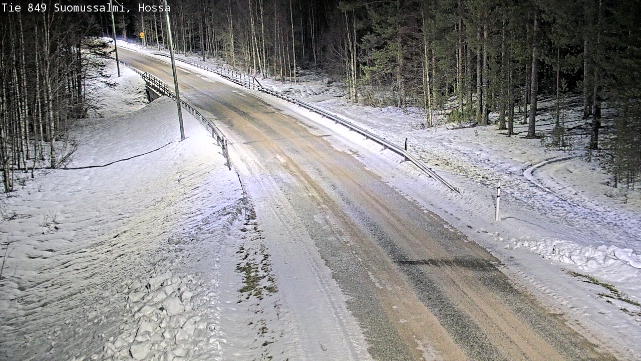 Kelikamerat Kuva Tie 843 Suomussalmi, Hossa, Suomussalmi, Kainuu