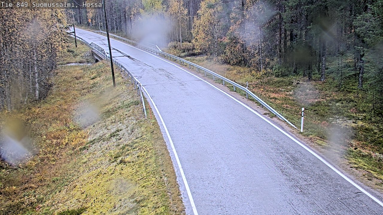 Weather Camera Image Road 950 843 Suomussalmi, Hossa, Suomussalmi, Kainuu