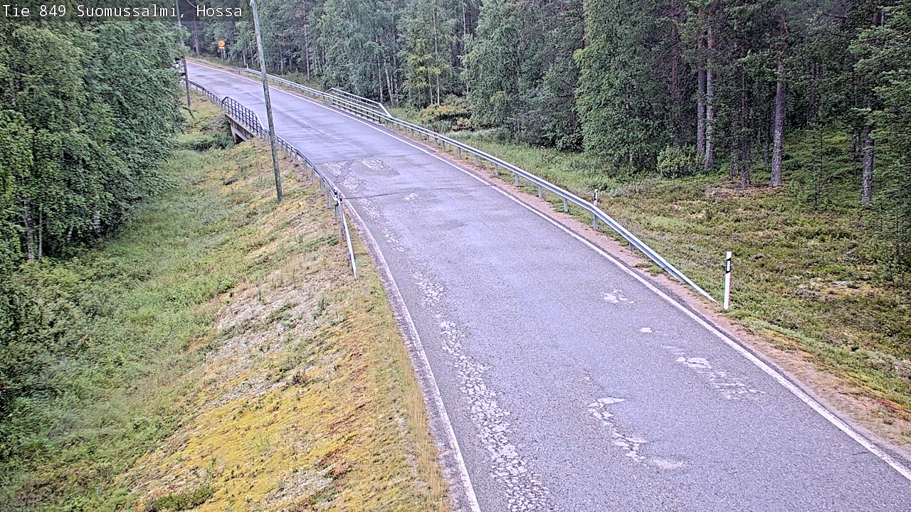 Kelikamerat Kuva Tie 843 Suomussalmi, Hossa, Suomussalmi, Kainuu