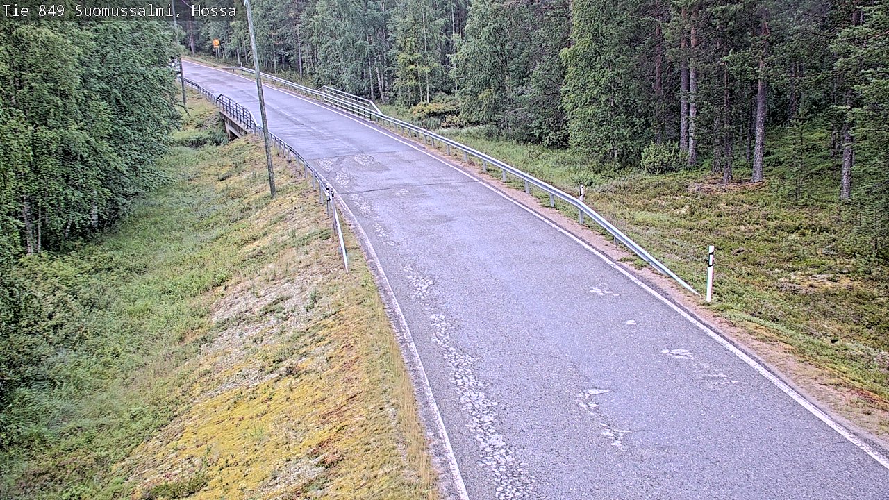 Kelikamerat Kuva Tie 843 Suomussalmi, Hossa, Suomussalmi, Kainuu