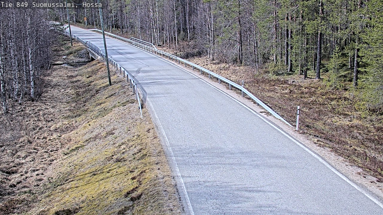Kelikamerat Kuva Tie 843 Suomussalmi, Hossa, Suomussalmi, Kainuu