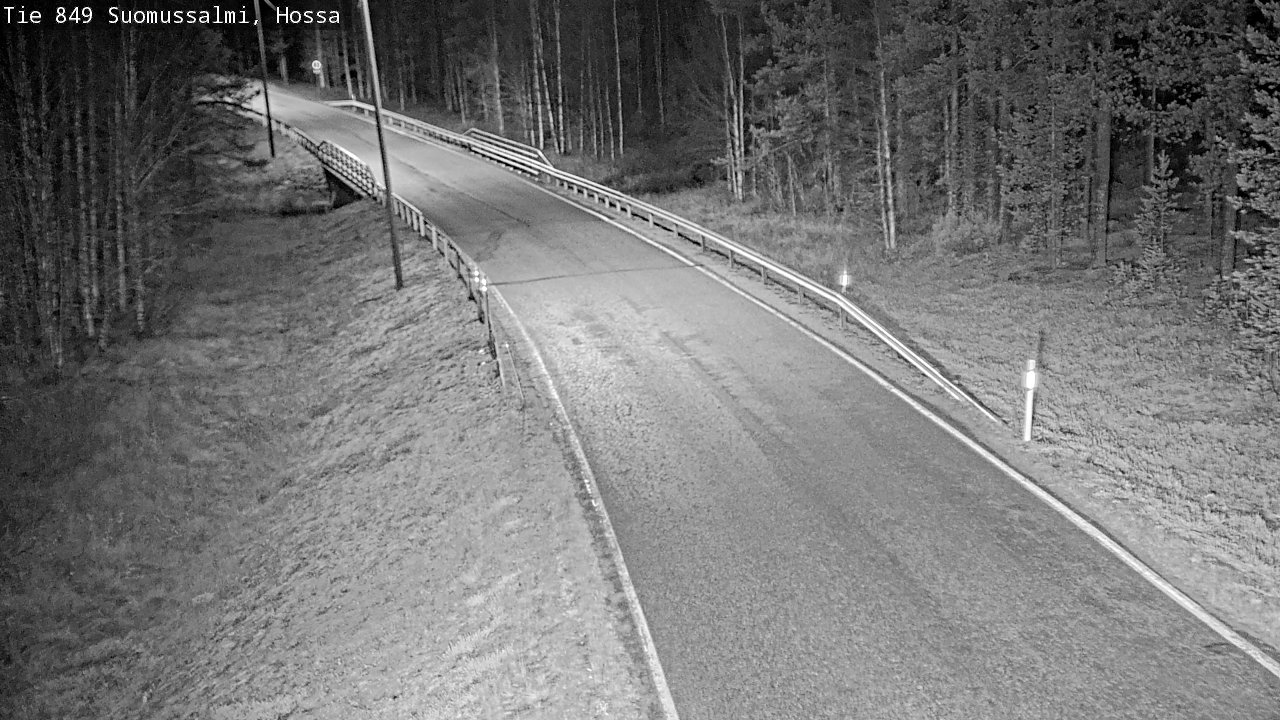 Kelikamerat Kuva Tie 843 Suomussalmi, Hossa, Suomussalmi, Kainuu