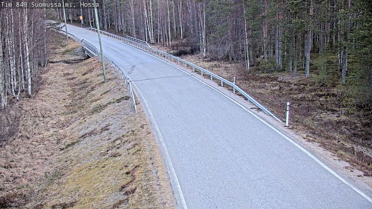 Kelikamerat Kuva Tie 843 Suomussalmi, Hossa, Suomussalmi, Kainuu