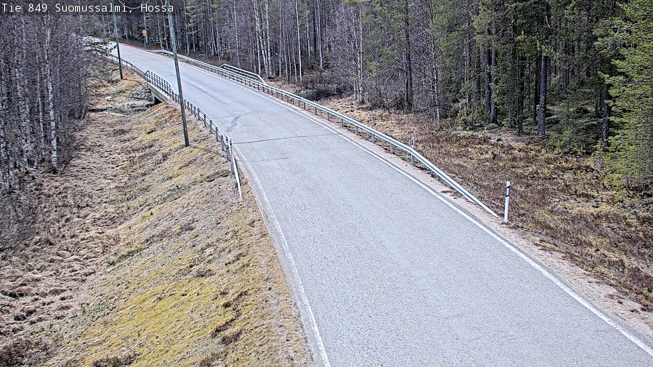 Kelikamerat Kuva Tie 843 Suomussalmi, Hossa, Suomussalmi, Kainuu