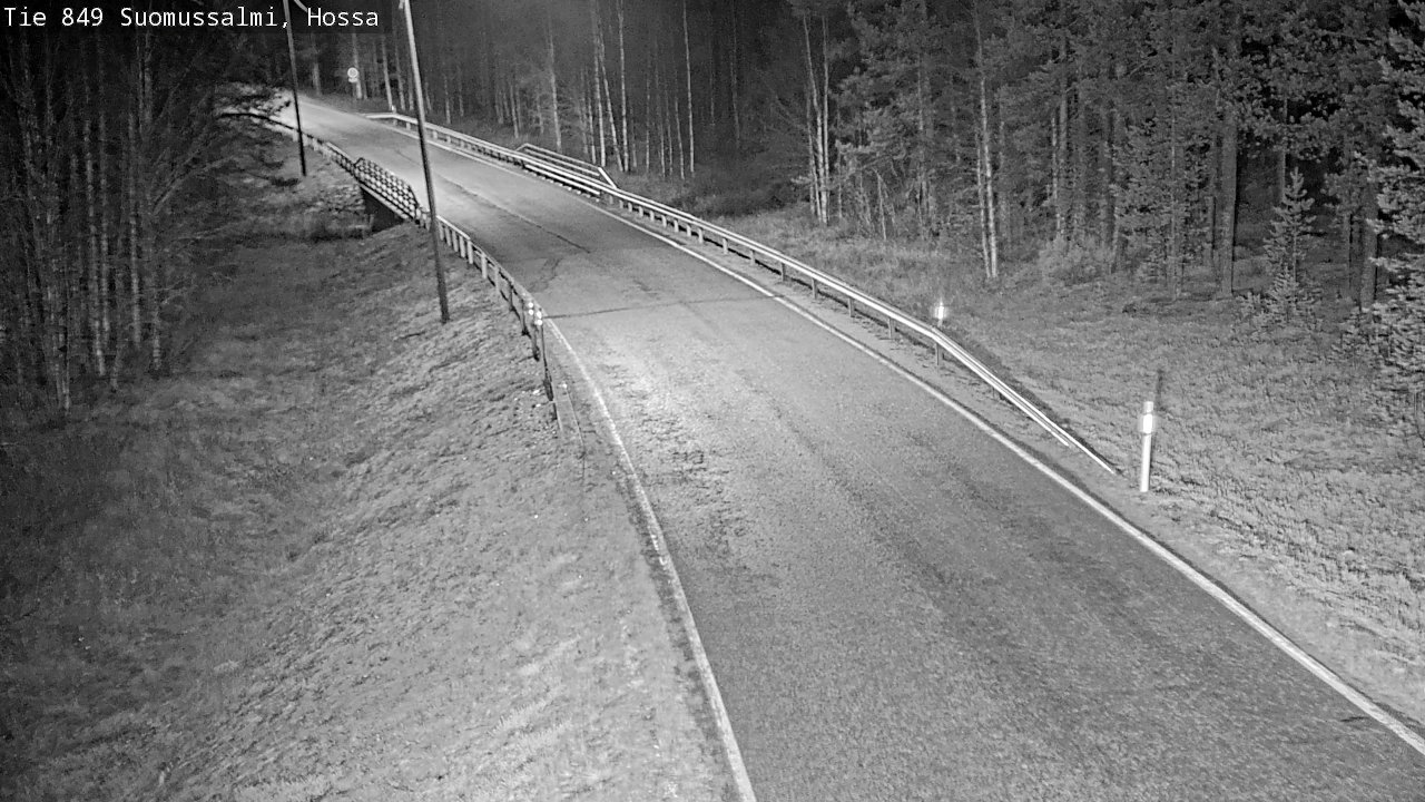 Kelikamerat Kuva Tie 843 Suomussalmi, Hossa, Suomussalmi, Kainuu